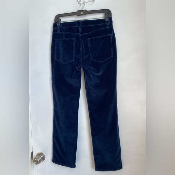 [NWoT] FRAME High Waist Straight Ankle Crop Velvet Pants - Picture 12 of 14